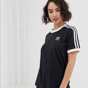 adidas Originals 3 stripe finger top